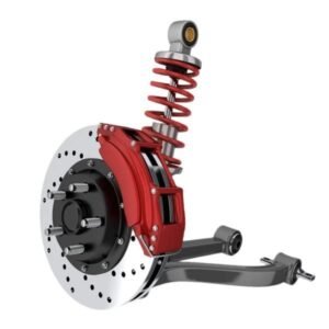 suspension and disc brake assembly