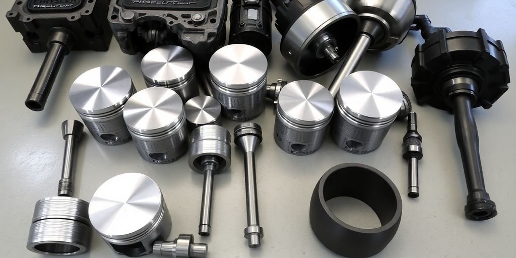 pistons and connecting rods