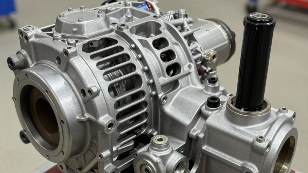 Suzuki engine and gearbox assembly